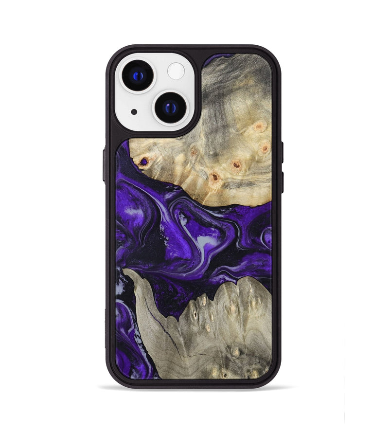 iPhone 13 Wood Phone Case - Jeanna (Purple, 798324)