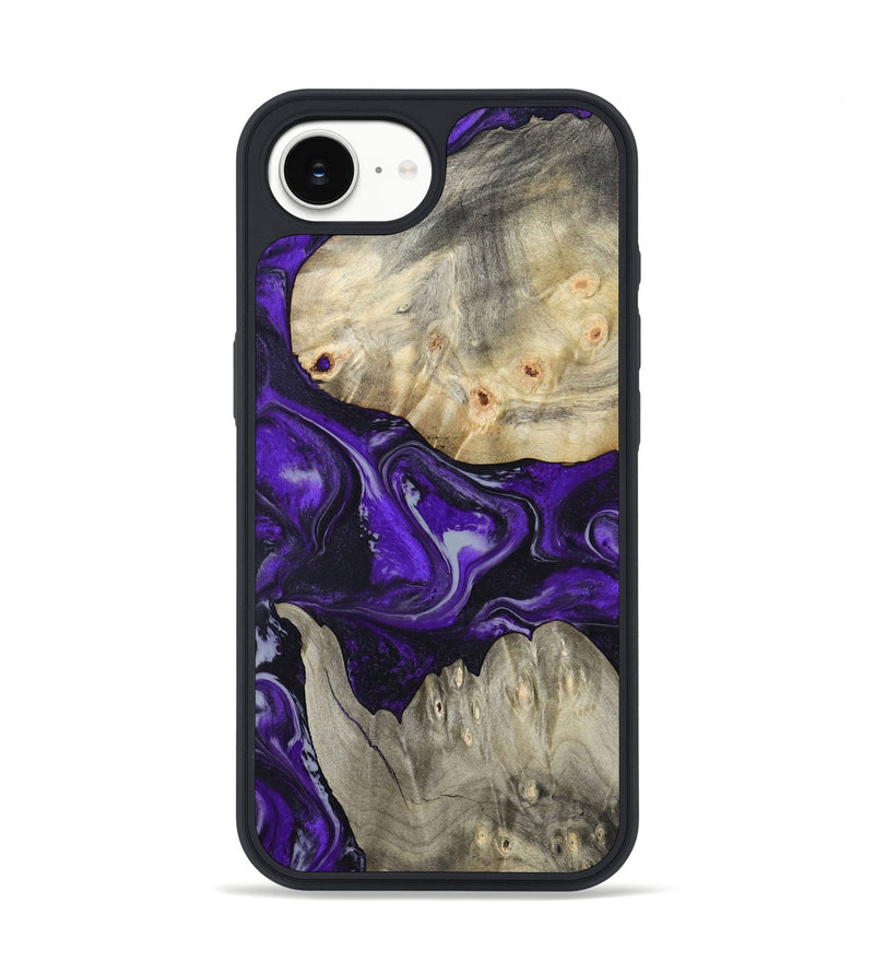 iPhone 16e Wood Phone Case - Jeanna (Purple, 798324)
