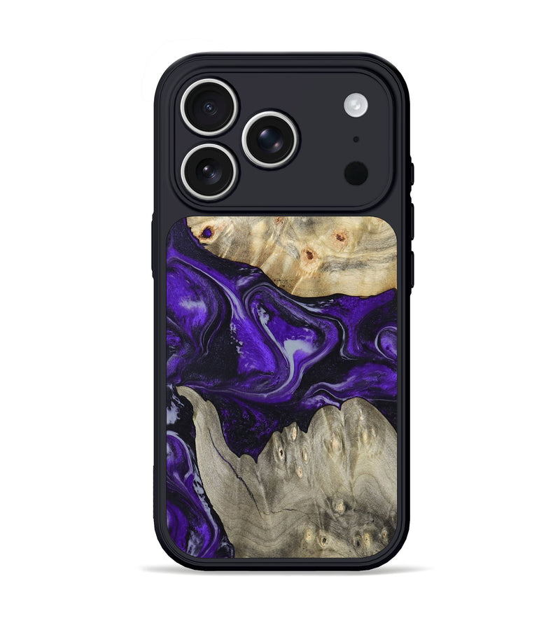 iPhone 17 Pro Wood Phone Case - Jeanna (Purple, 798324)