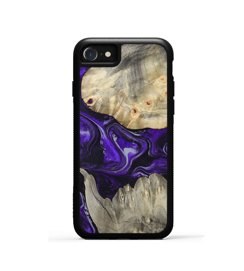 iPhone SE Wood Phone Case - Jeanna (Purple, 798324)