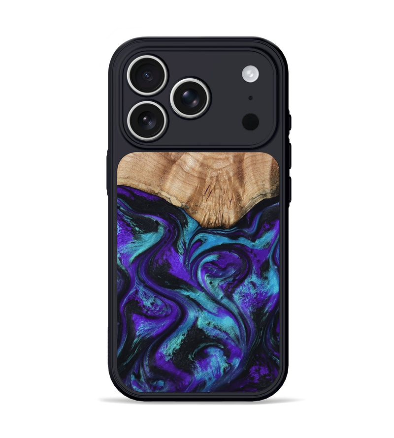 iPhone 17 Pro Wood Phone Case - Johnie (Purple, 798325)
