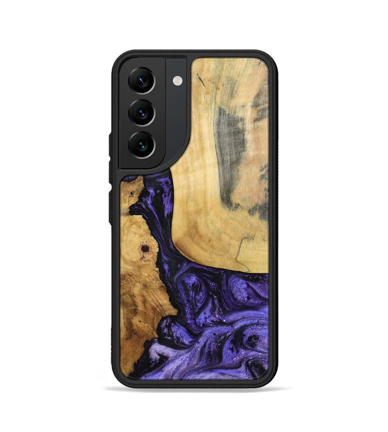 Galaxy S22 Wood Phone Case - Ashlie (Purple, 798326)
