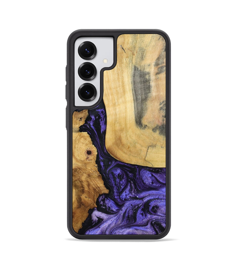 Galaxy S25 Wood Phone Case - Ashlie (Purple, 798326)