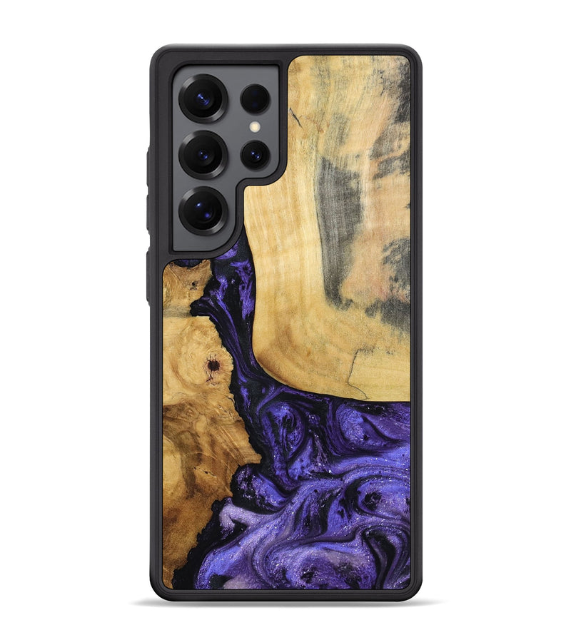 Galaxy S25 Ultra Wood Phone Case - Ashlie (Purple, 798326)