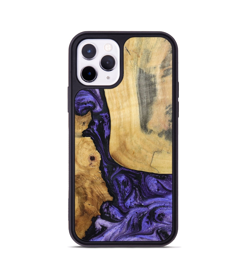 iPhone 11 Pro Wood Phone Case - Ashlie (Purple, 798326)