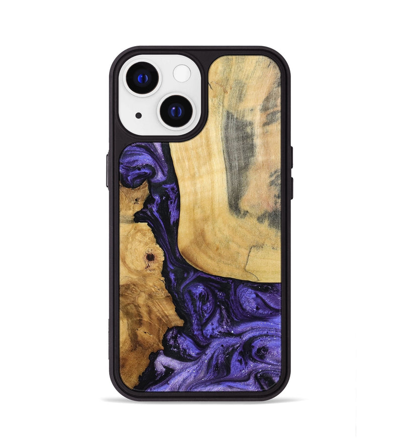 iPhone 13 Wood Phone Case - Ashlie (Purple, 798326)