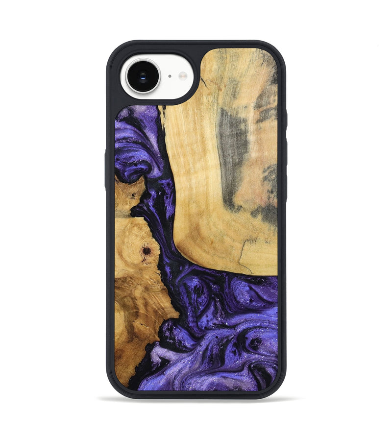 iPhone 16e Wood Phone Case - Ashlie (Purple, 798326)