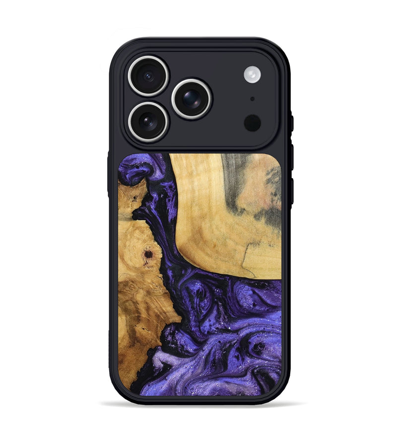 iPhone 17 Pro Wood Phone Case - Ashlie (Purple, 798326)