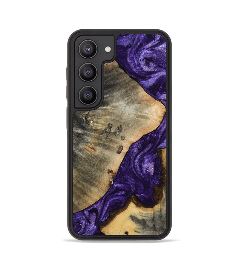 Galaxy S23 Wood Phone Case - Cathryn (Purple, 798327)