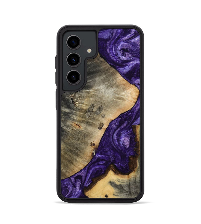 Galaxy S24 Wood Phone Case - Cathryn (Purple, 798327)