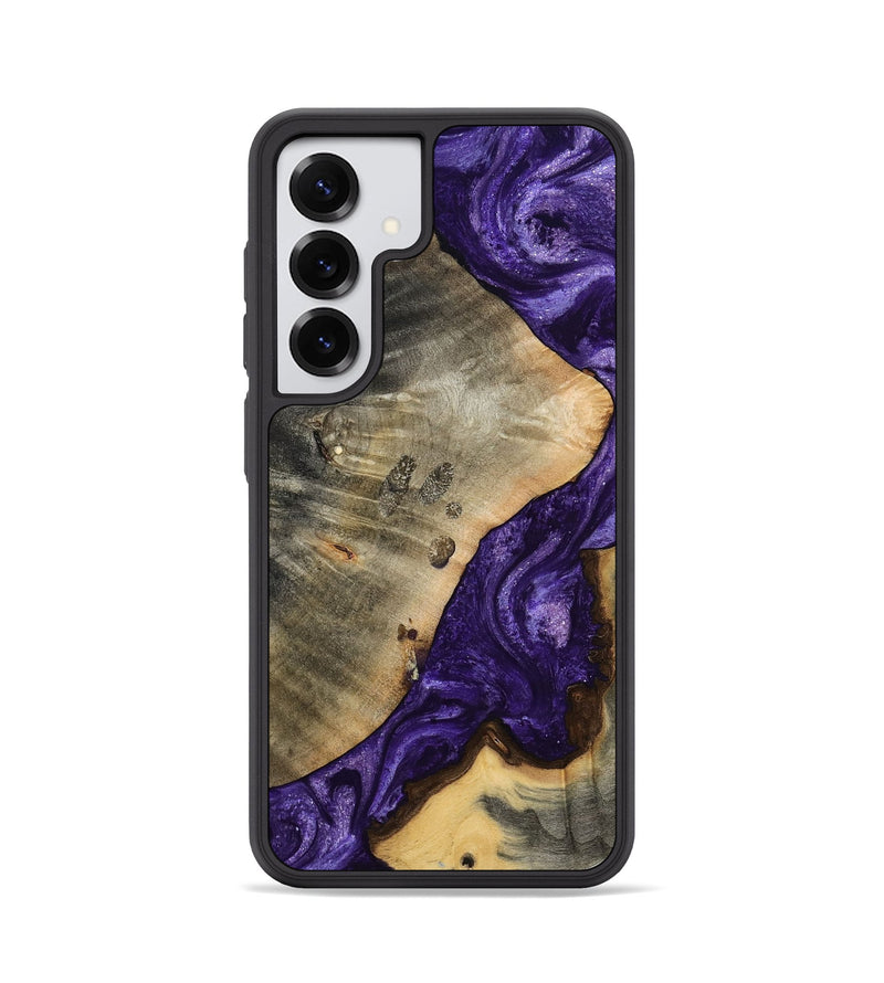 Galaxy S25 Wood Phone Case - Cathryn (Purple, 798327)