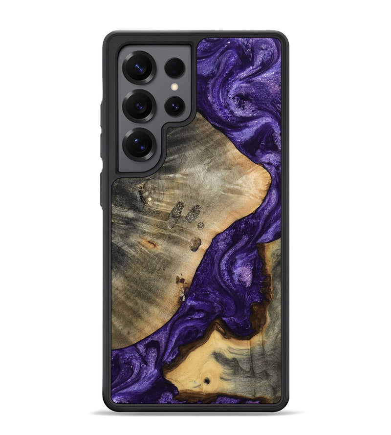 Galaxy S25 Ultra Wood Phone Case - Cathryn (Purple, 798327)