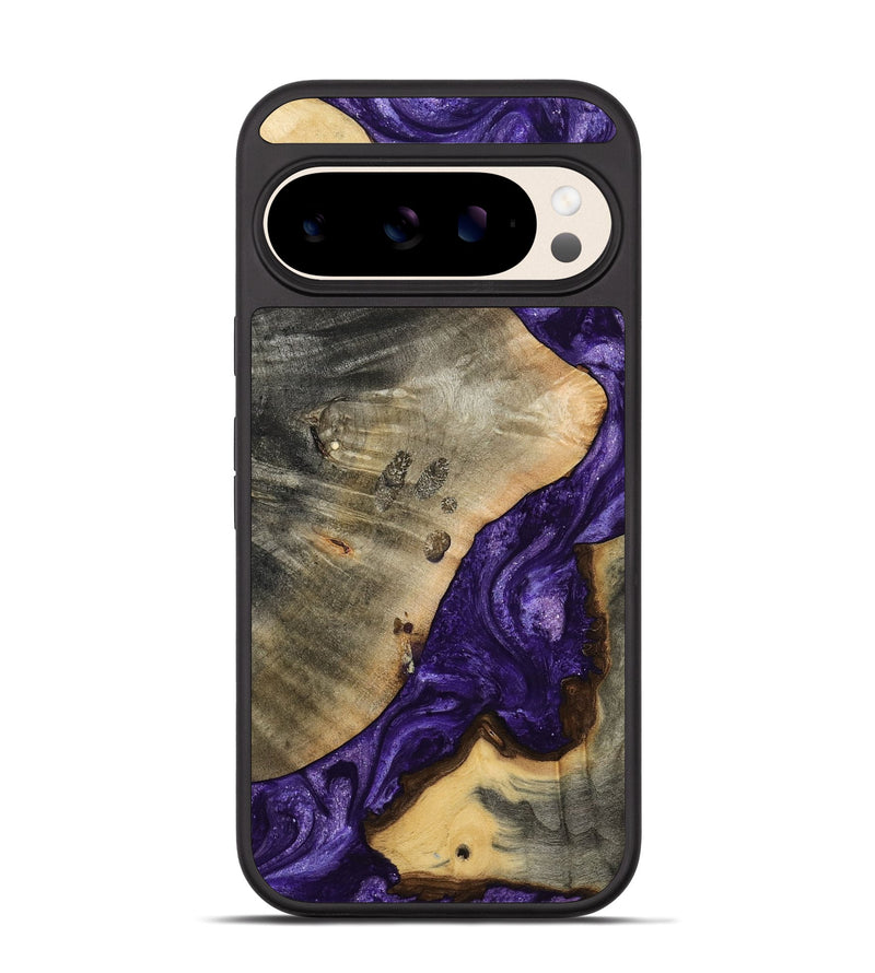 Pixel 10 Wood Phone Case - Cathryn (Purple, 798327)