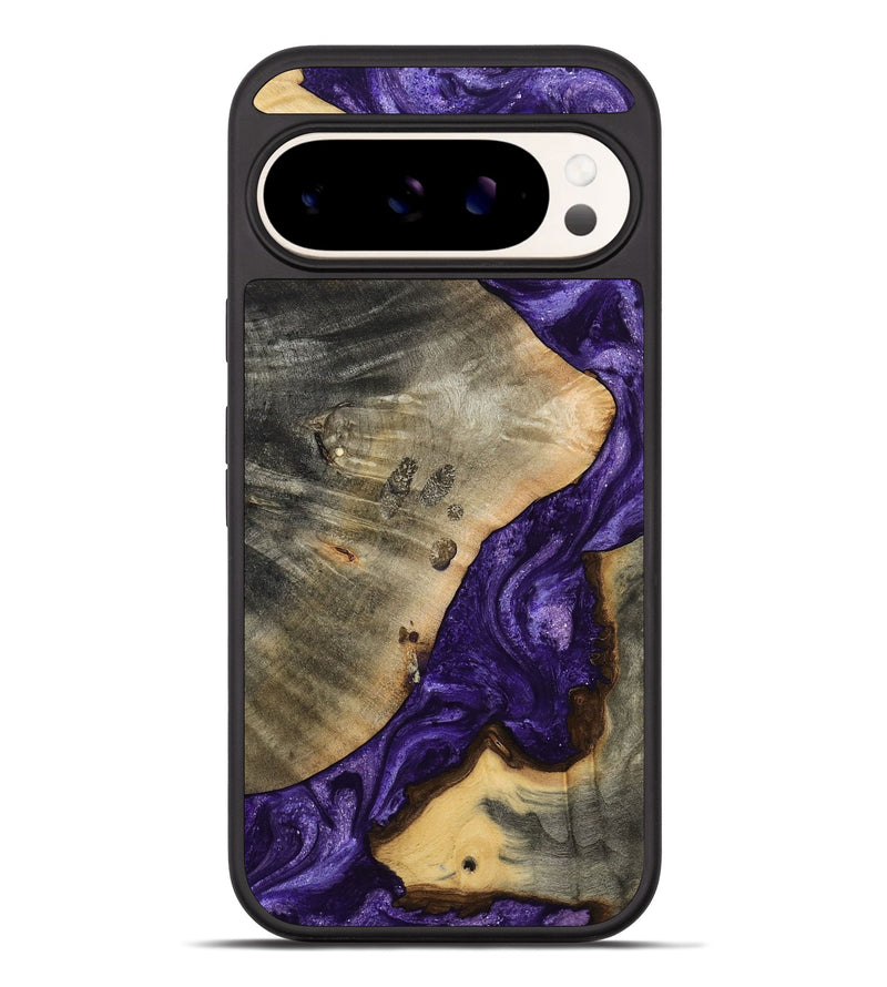 Pixel 10 Pro XL Wood Phone Case - Cathryn (Purple, 798327)