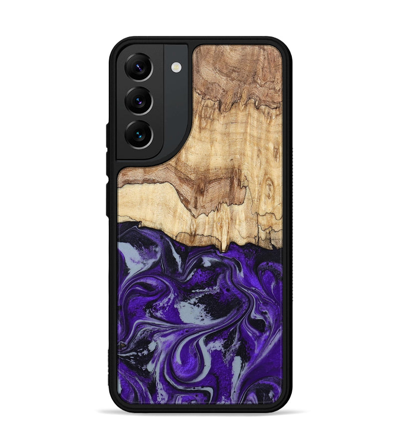 Galaxy S22 Plus Wood Phone Case - Sandy (Purple, 798332)