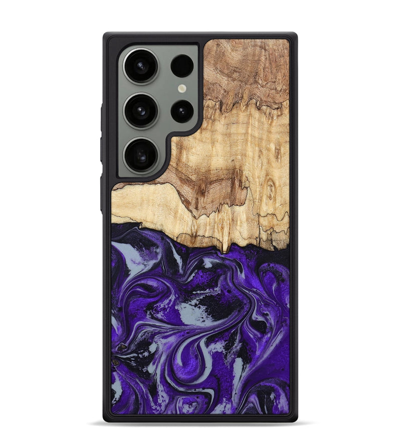 Galaxy S24 Ultra Wood Phone Case - Sandy (Purple, 798332)