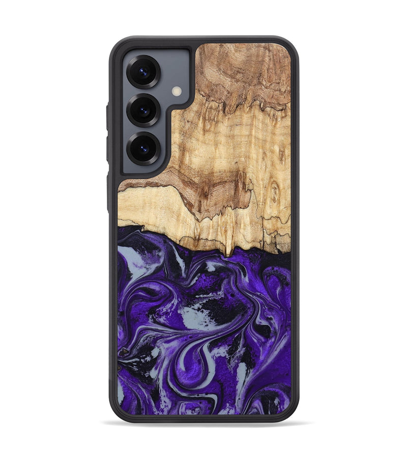 Galaxy S25 Plus Wood Phone Case - Sandy (Purple, 798332)