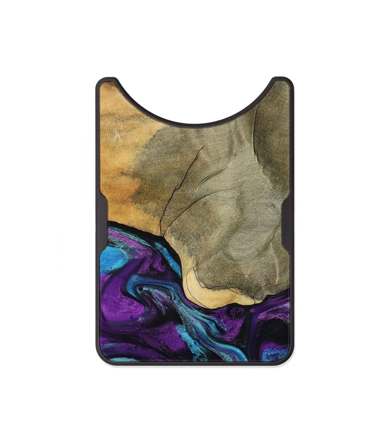 Alloy Wood Wallet - Gatlin (Purple, 798336)