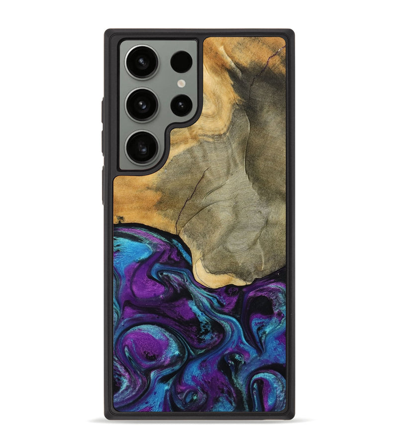Galaxy S23 Ultra Wood Phone Case - Gatlin (Purple, 798336)