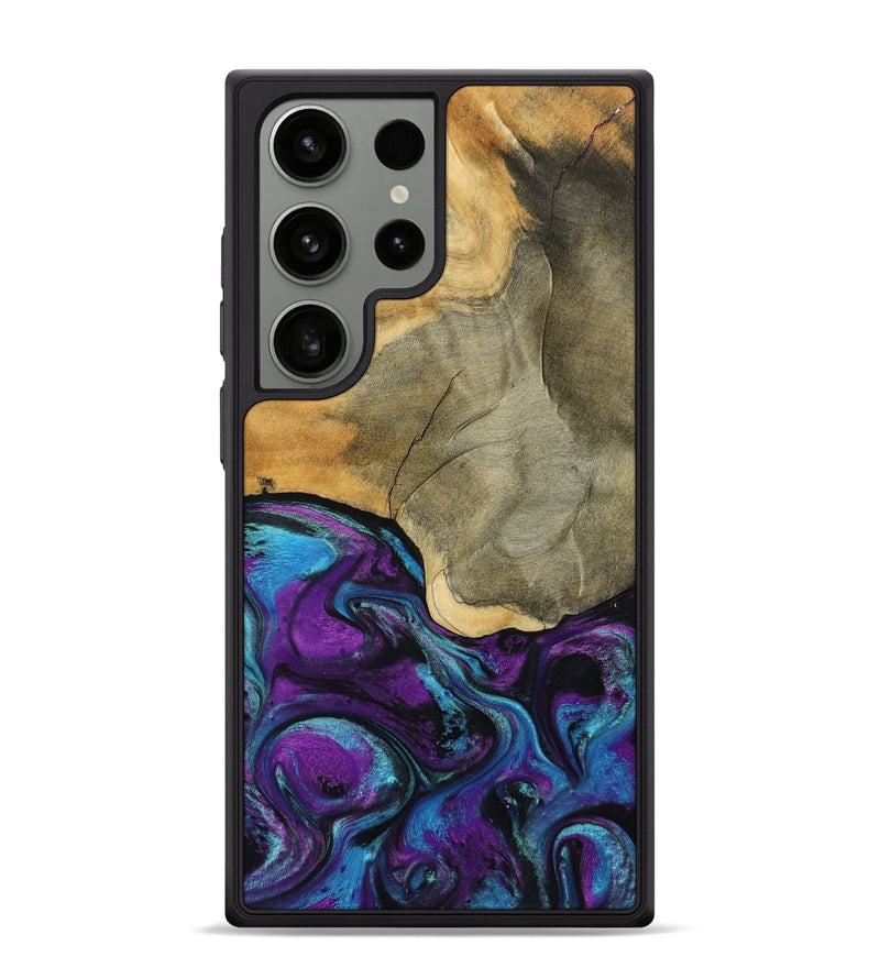 Galaxy S24 Ultra Wood Phone Case - Gatlin (Purple, 798336)