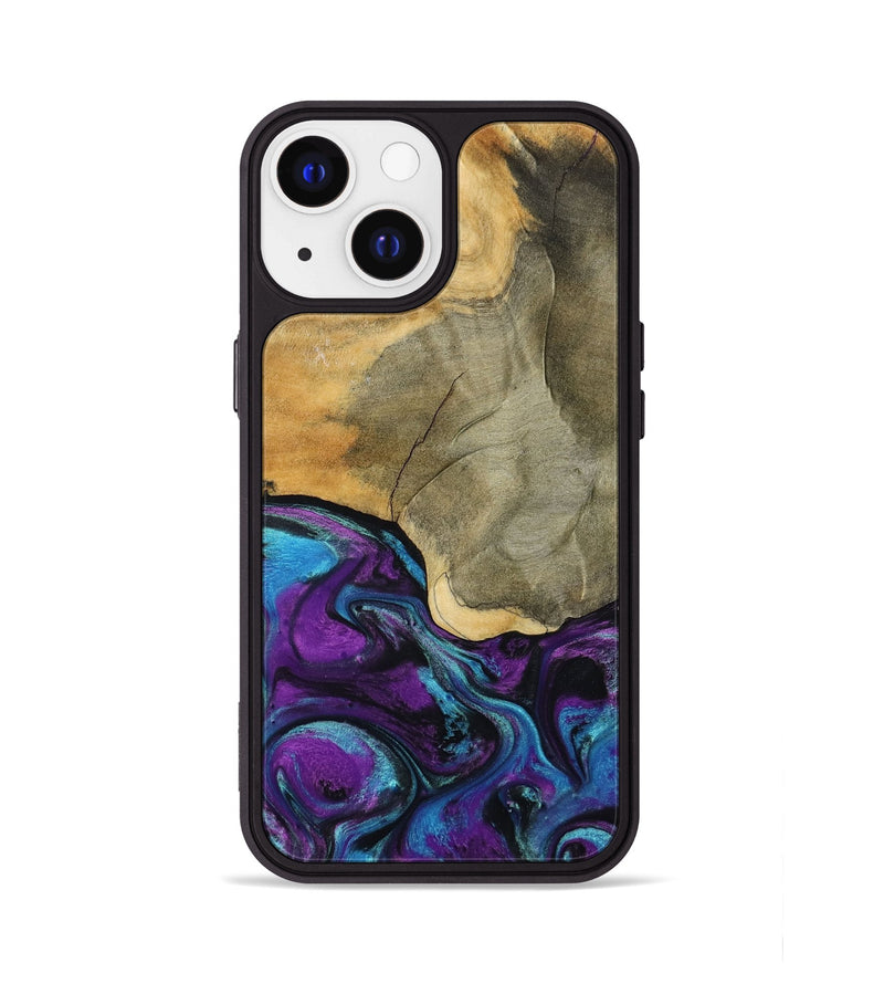 iPhone 13 Wood Phone Case - Gatlin (Purple, 798336)