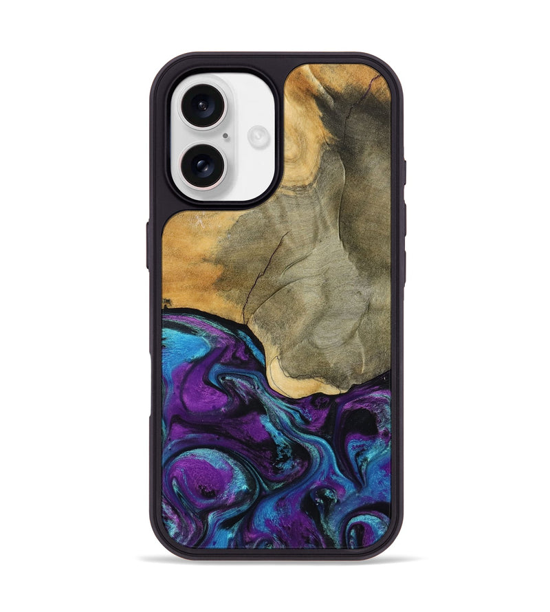 iPhone 17 Wood Phone Case - Gatlin (Purple, 798336)