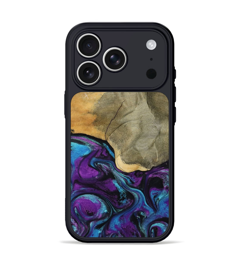 iPhone 17 Pro Wood Phone Case - Gatlin (Purple, 798336)