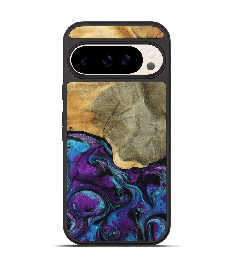 Pixel 10 Wood Phone Case - Gatlin (Purple, 798336)
