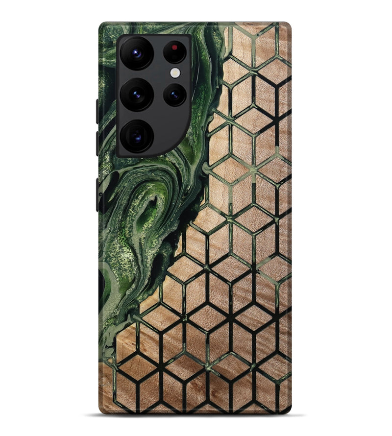 Galaxy S22 Ultra Wood Live Edge Phone Case - Donavan (Pattern, 798354)