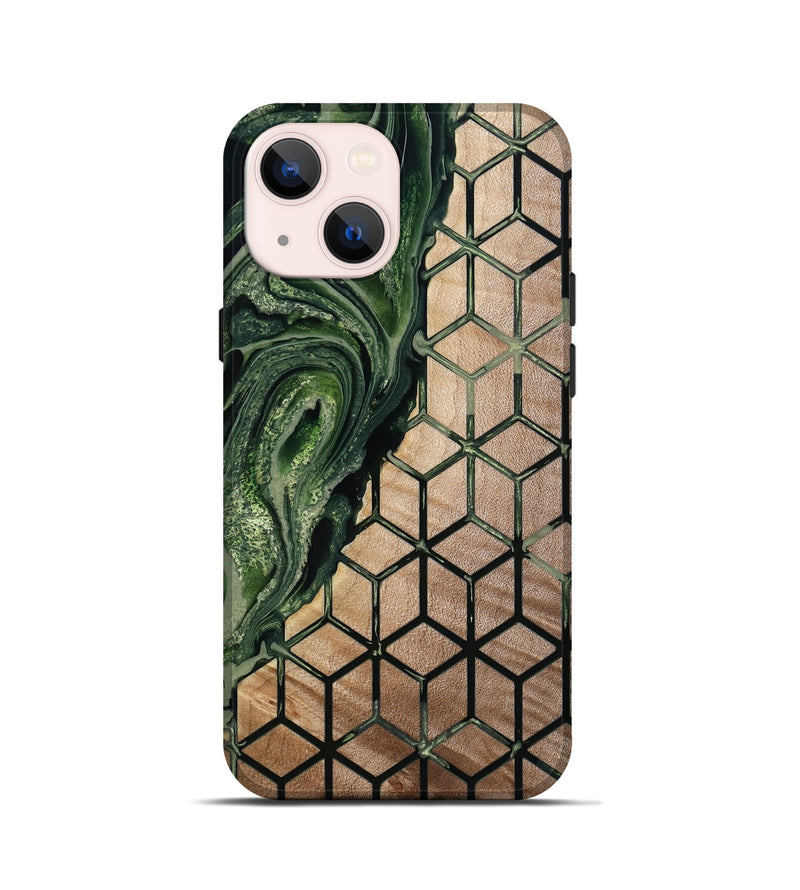 iPhone 13 mini Wood Live Edge Phone Case - Donavan (Pattern, 798354)