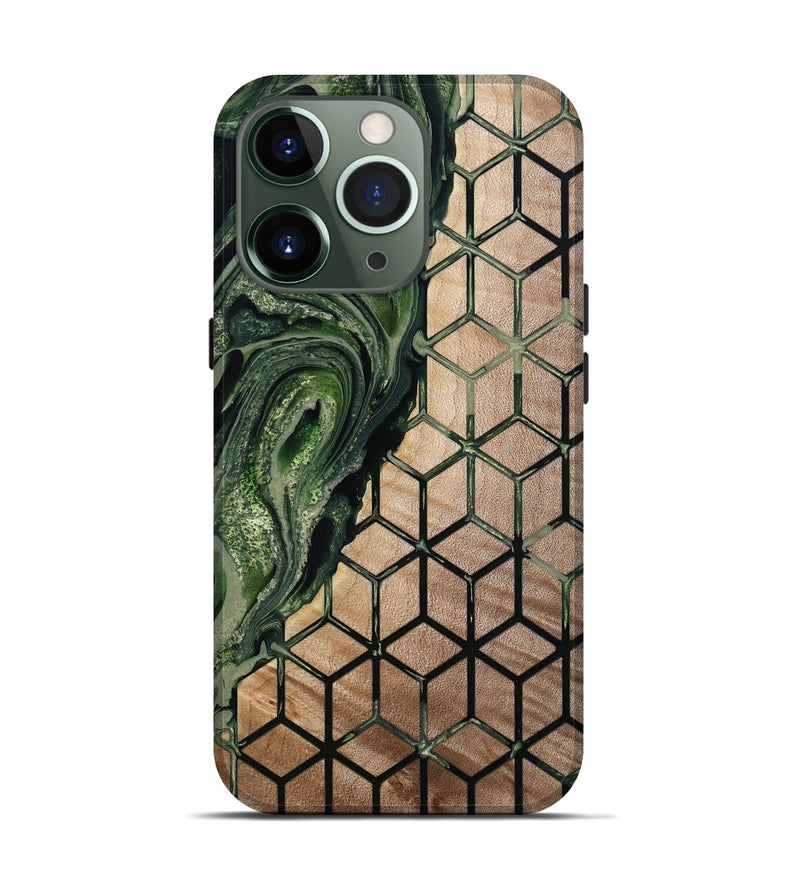 iPhone 13 Pro Wood Live Edge Phone Case - Donavan (Pattern, 798354)