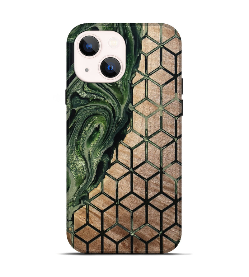 iPhone 14 Wood Live Edge Phone Case - Donavan (Pattern, 798354)
