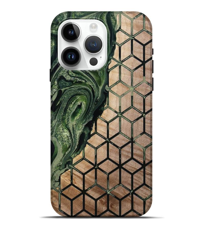 iPhone 15 Pro Max Wood Live Edge Phone Case - Donavan (Pattern, 798354)