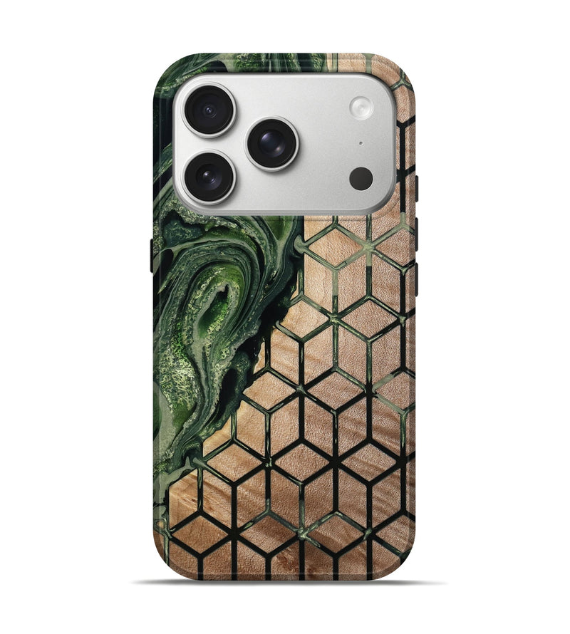 iPhone 17 Pro Wood Live Edge Phone Case - Donavan (Pattern, 798354)