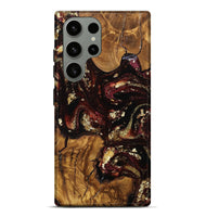 Galaxy S23 Ultra Wood Live Edge Phone Case - Jaheim (Red, 798365)