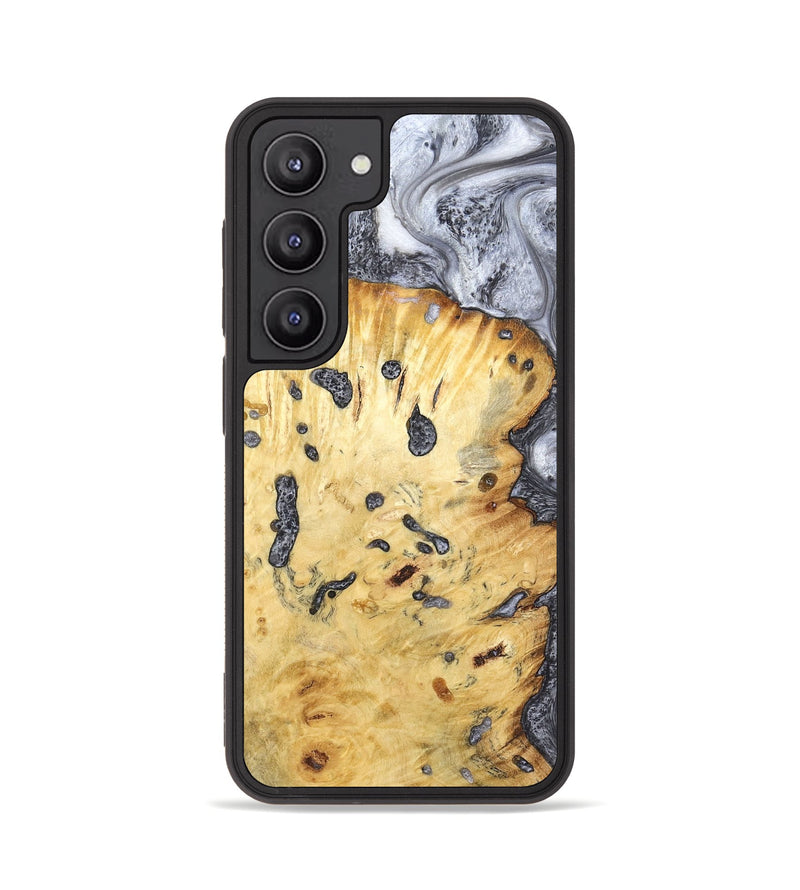 Galaxy S23 Wood Phone Case - Tracey (Black & White, 798374)