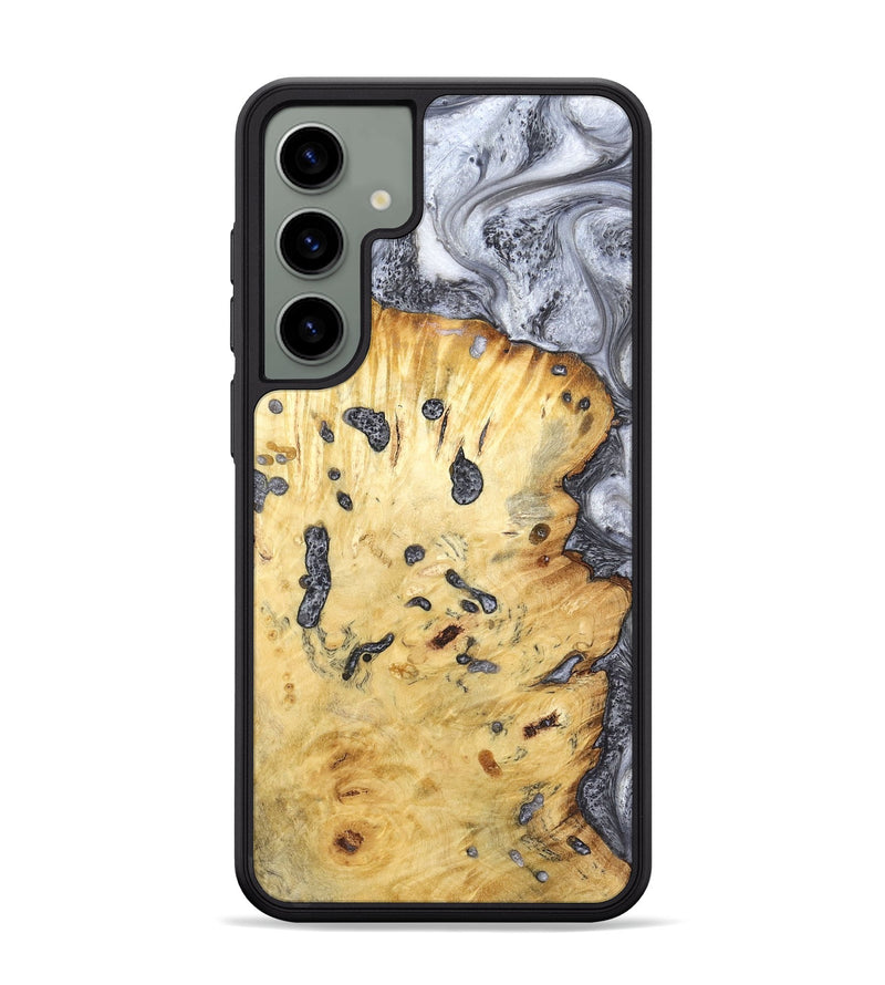 Galaxy S24 Plus Wood Phone Case - Tracey (Black & White, 798374)