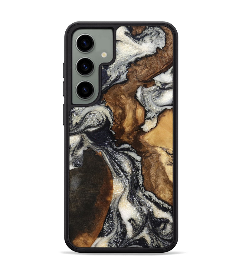 Galaxy S24 Plus Wood Phone Case - Ashlynn (Black & White, 798376)