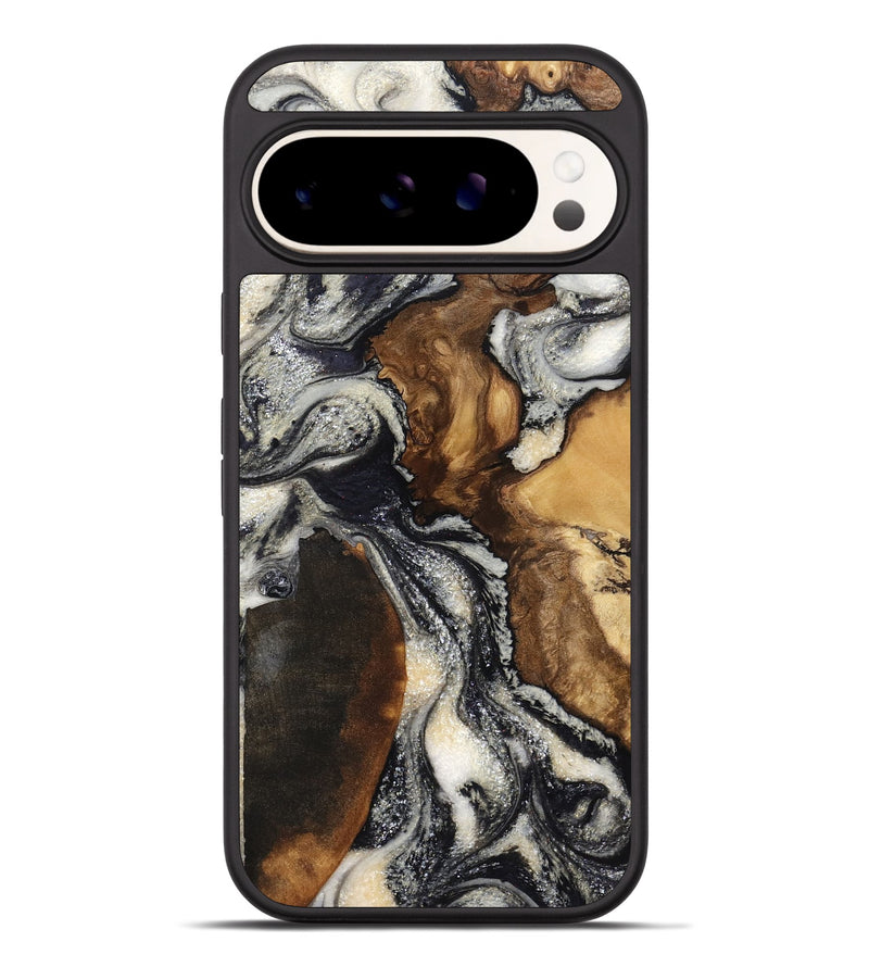 Pixel 9 Pro XL Wood Phone Case - Ashlynn (Black & White, 798376)