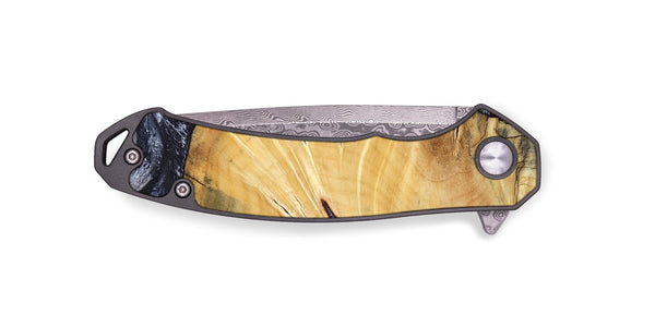 EDC Wood Pocket Knife - Vienna (Black & White, 798377)