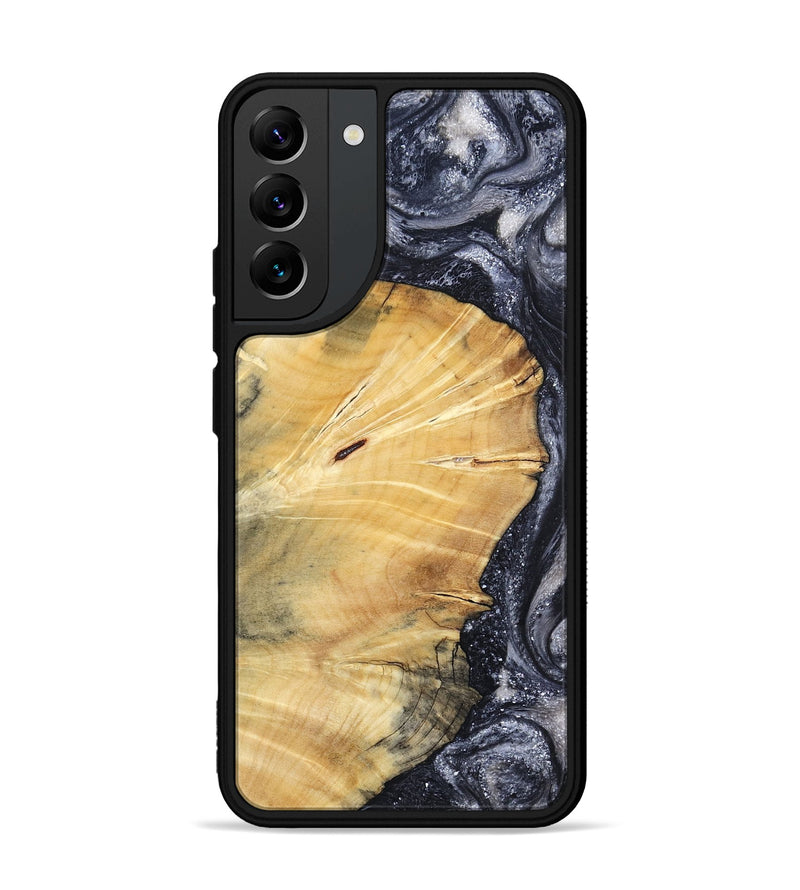 Galaxy S22 Plus Wood Phone Case - Vienna (Black & White, 798377)