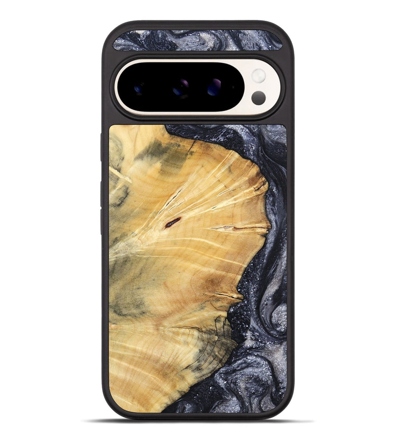Pixel 10 Pro XL Wood Phone Case - Vienna (Black & White, 798377)