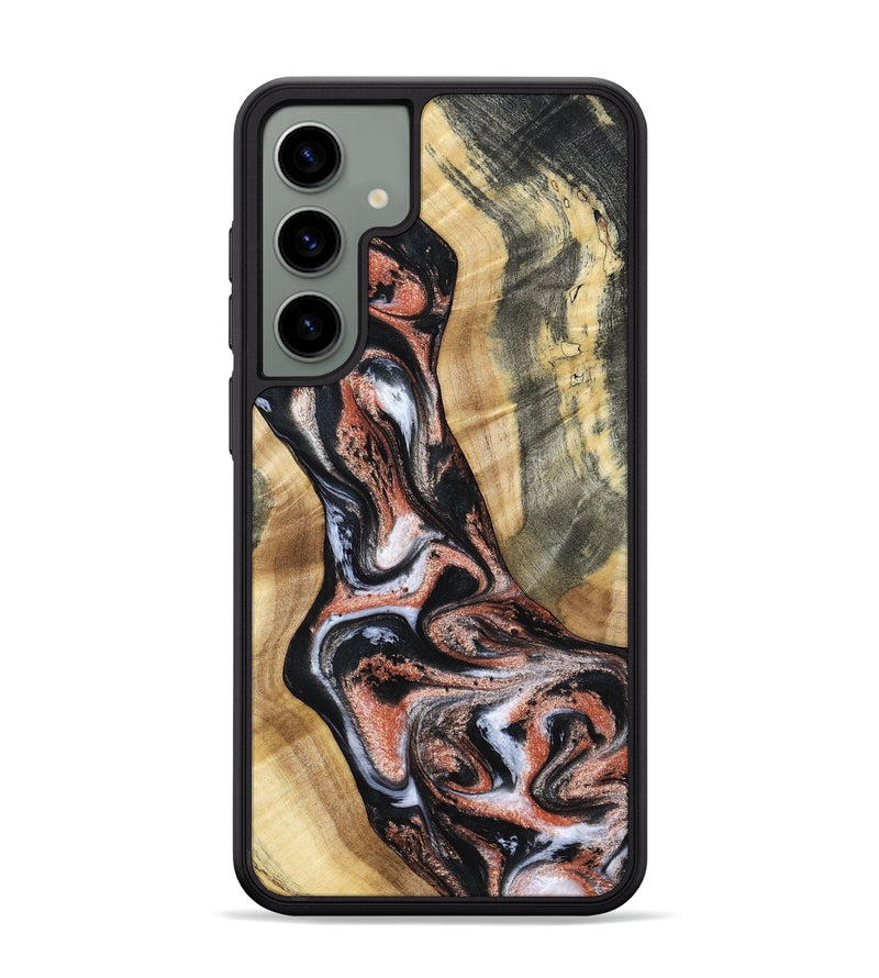 Galaxy S24 Plus Wood Phone Case - Kenley (Black & White, 798378)