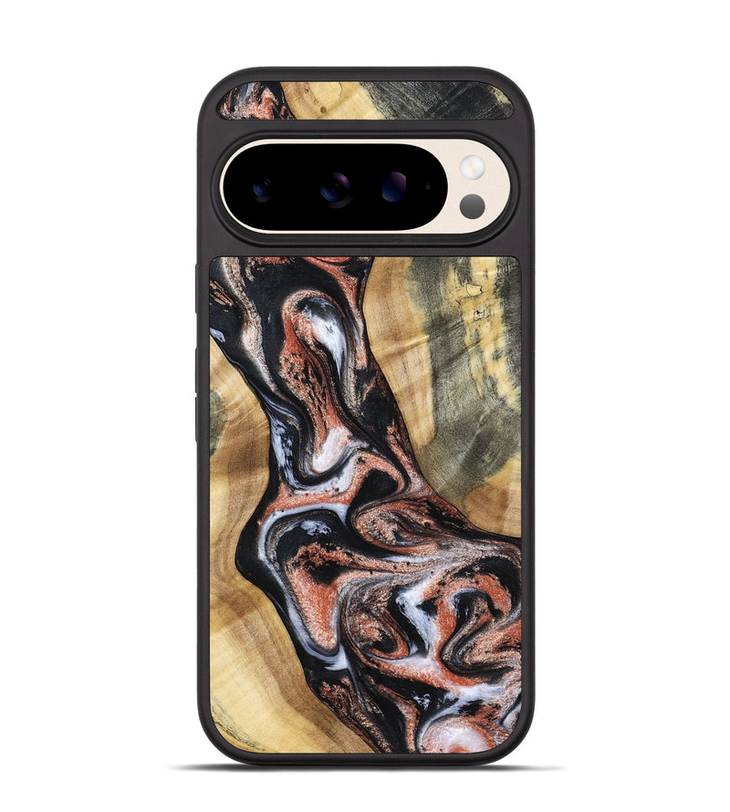 Pixel 10 Wood Phone Case - Kenley (Black & White, 798378)