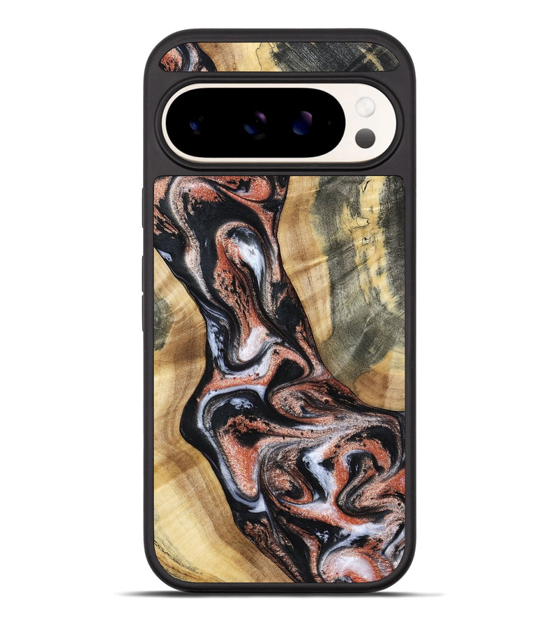 Pixel 10 Pro XL Wood Phone Case - Kenley (Black & White, 798378)