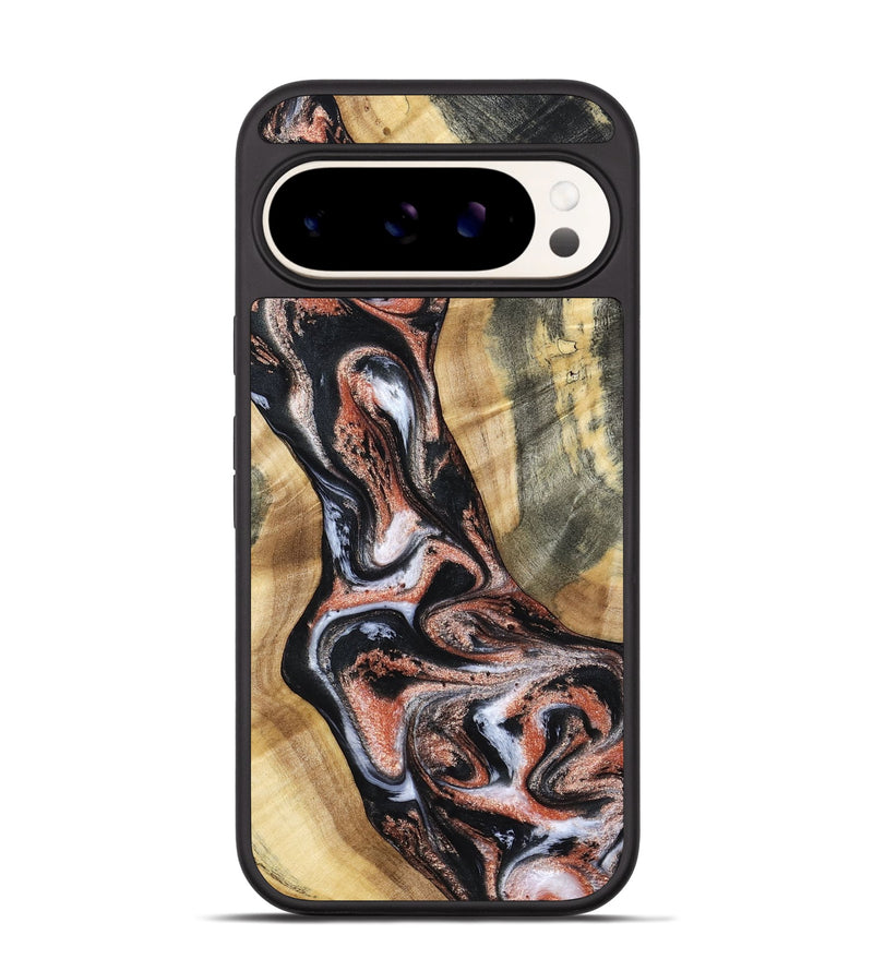 Pixel 9 Pro Wood Phone Case - Kenley (Black & White, 798378)