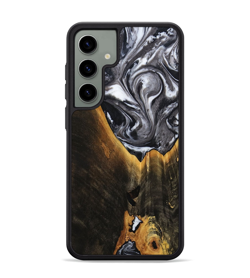 Galaxy S24 Plus Wood Phone Case - Henley (Black & White, 798380)