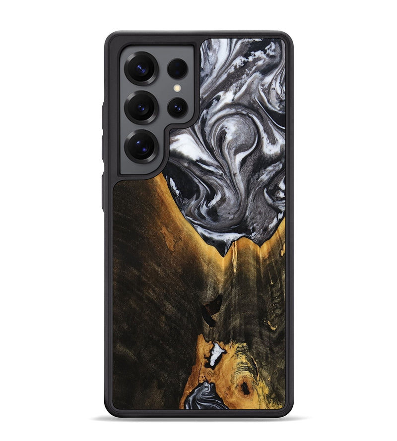 Galaxy S25 Ultra Wood Phone Case - Henley (Black & White, 798380)