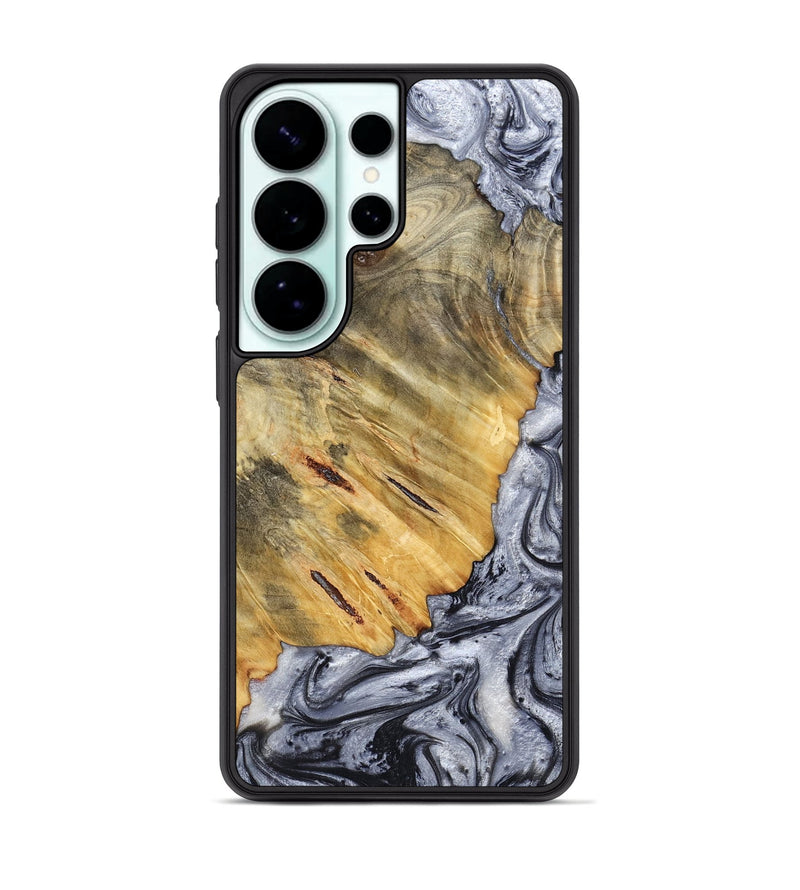 Galaxy S26 Ultra Wood Phone Case - Agnes (Black & White, 798382)