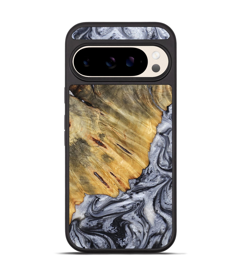 Pixel 10 Wood Phone Case - Agnes (Black & White, 798382)